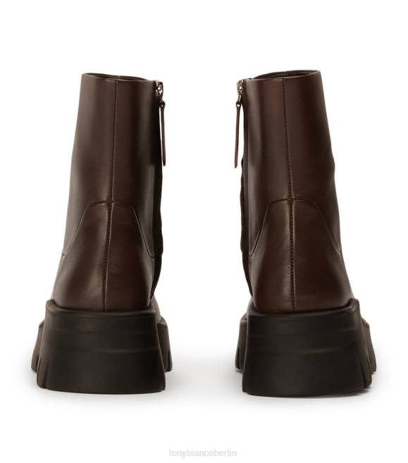 Stiefeletten| de Tony Bianco Frauen Rumpelstiefeletten Schokolade Como 4624516
